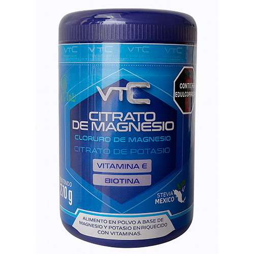 POLVO VTC CITRATO DE MAGNESIO X250GR