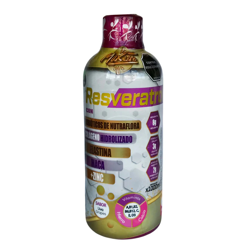 JARABE RESVERATROL NATURAL LIFE 1000ML