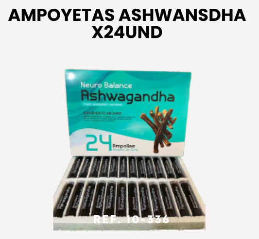 AMPOLLETAS ASHWANSDHA X24UND
