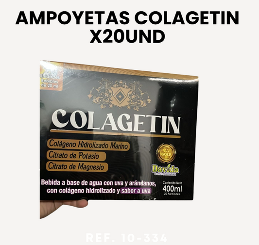 AMPOLLETAS COLAGETIN X20UND
