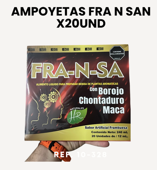 AMPOLLETAS FRA N SAN X20UND