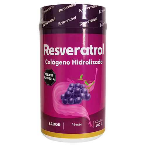 POLVO RESVERATROL+ COLAGENO HIDROLIZADO X700GR