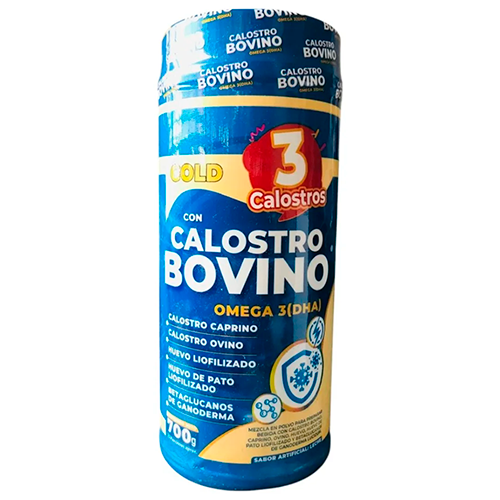 POLVO CALOSTRO BOVINO GOLD+OMEGA3 X800GR