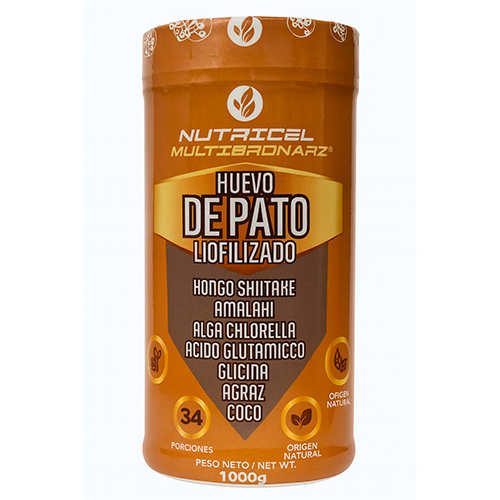 POLVO HUEVO DE PATO LIOFILIZADO -MULTIBRONAR X800GR