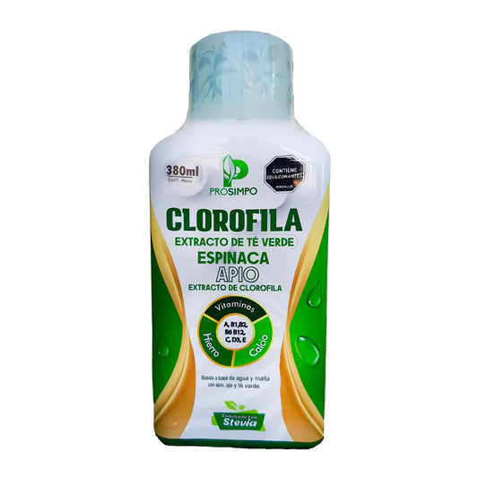 JARABE CLOROFILA NATURAL LIFE X380ML