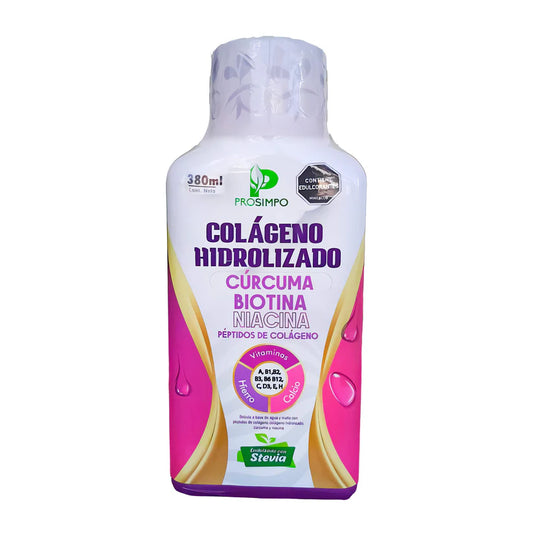 JARABE COLAGENO HIDROLIZADO NATURAL LIFE X380ML