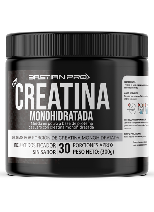 CREATINA MONOHIDRATADA BASTIANPRO X300GR