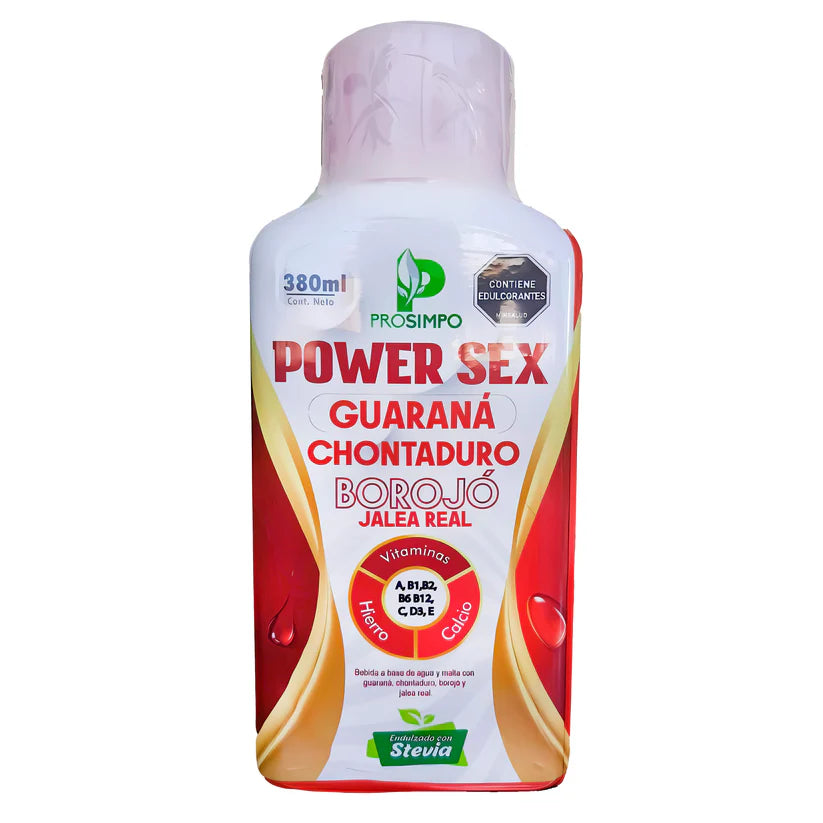 JARABE POWER SEX NATURAL LIFE X380ML