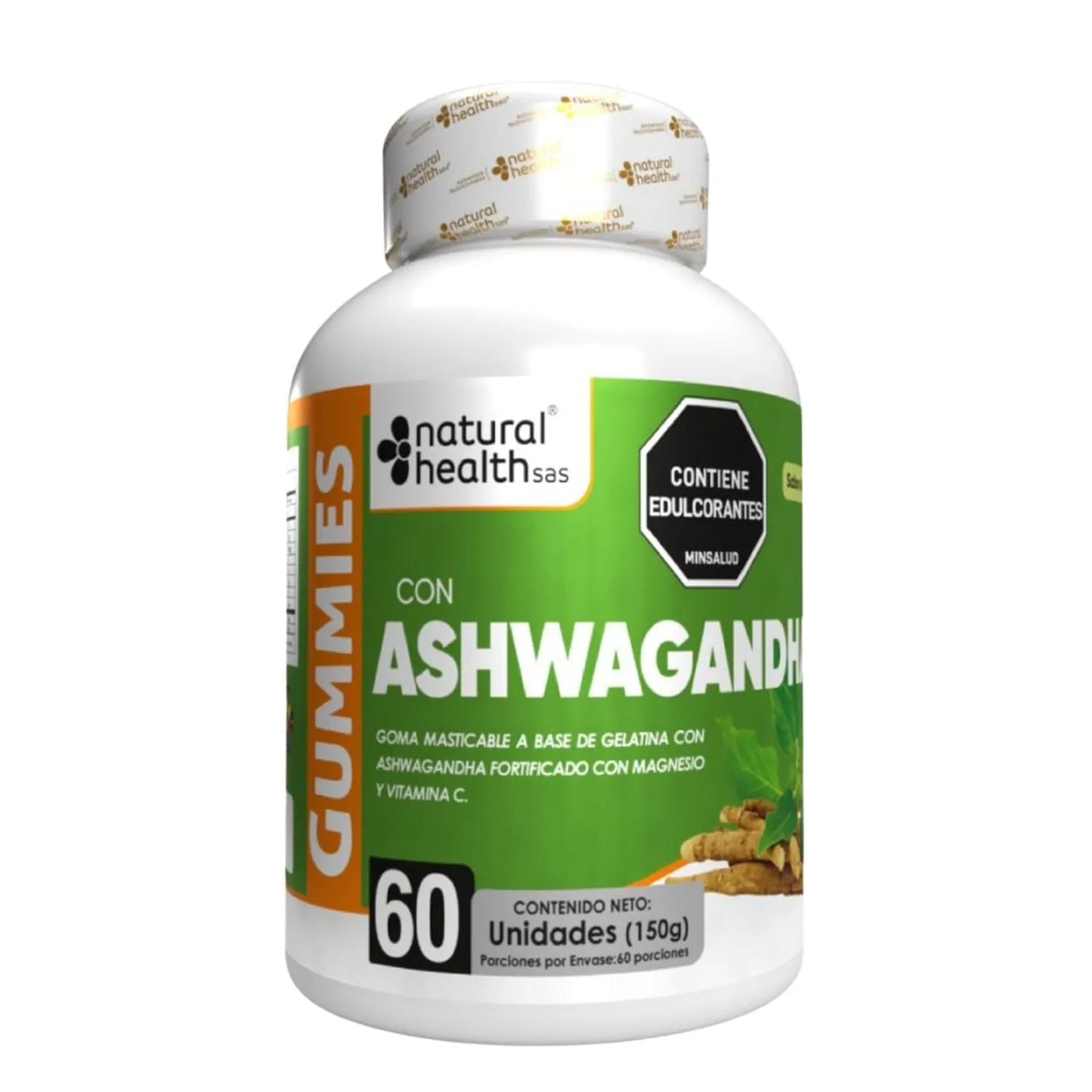 MASTICABLE ASHWAGANDHA X100UND NATURAL HEALTS