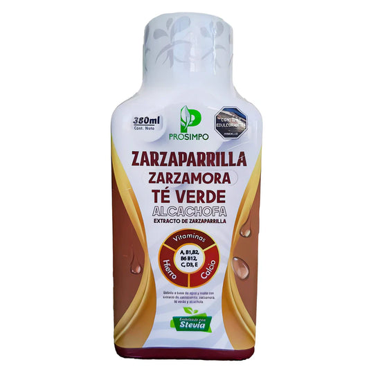 JARABE HIERRO ZARZAPARRILLA NATURAL LIFE X380ML